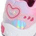 Girls Peppa Pig Light Up Sports Trainers Kids Flashing Lights Skate Shoes Size