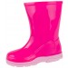 Pink Mid Calf Wellington Boots