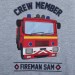 Boys Fireman Sam Novelty Hooded Jacket Kids Fleece Hoodie Jumper Sweatshirt Size