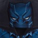 Boys Black Panther Dress Up All In One Kids Marvel Avengers Fleece Sleepsuit Pjs