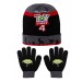 Boys Disney Toy Story Woolly Hat + Gloves Winter Set Kids Buzz Woody Forky Gift