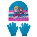 Girls Disney Frozen 2 or 3 Piece Winter Sets Elsa Anna Woolly Hat Scarf Gloves