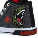 Jurassic World Canvas Shoes Hi Top Trainers Dinosaur Ankle Boots Character Pumps