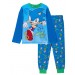 Boys Sonic The Hedgehog Pyjamas Sega Full Length Pjs T-Shirt + Loungepants Set