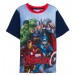 Boys Avengers Pyjamas + Bath Robe Kids Marvel Matching Nightwear Set Pjs + Gown