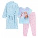 Girls Disney Frozen 2 Pyjamas + Bath Robe Kids Matching Nightwear Set Pjs + Gown