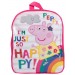 Girls Peppa Pig I'm So Happy Backpack