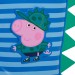 Boys Peppa Pig George Pig Tie Top Wellingtons Kids Dino Wellington Rain Boots