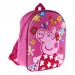 Peppa Pig Backpack  3D Pink Glitter