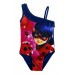 Girls Miraculous Ladybug Swimming Costume - Ruffle Shoulder