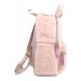 Girls Plush 3D Bunny Bag  Pink Glitter