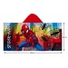 Boys Spiderman Hooded Towel Kids Marvel Avengers Beach Bath Wrap Swimming Kit