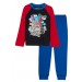 Boys Teen Titans Go Pyjamas Kids Full Length Long Pjs Set Super Hero Nightwear