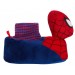 Boys Marvel Spiderman 3D Slippers Kids Avengers Fleece Booties House Shoes Size