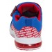 Boys Spiderman Light Up Sports Trainers Boys Marvel Easy Fasten Flashing Shoes