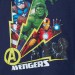 Boys Marvel Avengers Glow In The Dark Full Length Pyjamas Kids Super Hero Pjs