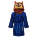 Boys Paw Patrol 3D Novelty Hooded Fleece Dressing Gown