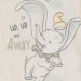 Dumbo Unisex Babygrow Baby Boys Girls Disney One Piece Sleepsuit Easy Fasten