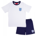 England Short Pyjama Set - White/Blue