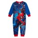 Marvel Spiderman Boys Fleece All In One Pyjamas Kids Avengers Sleepsuit Size